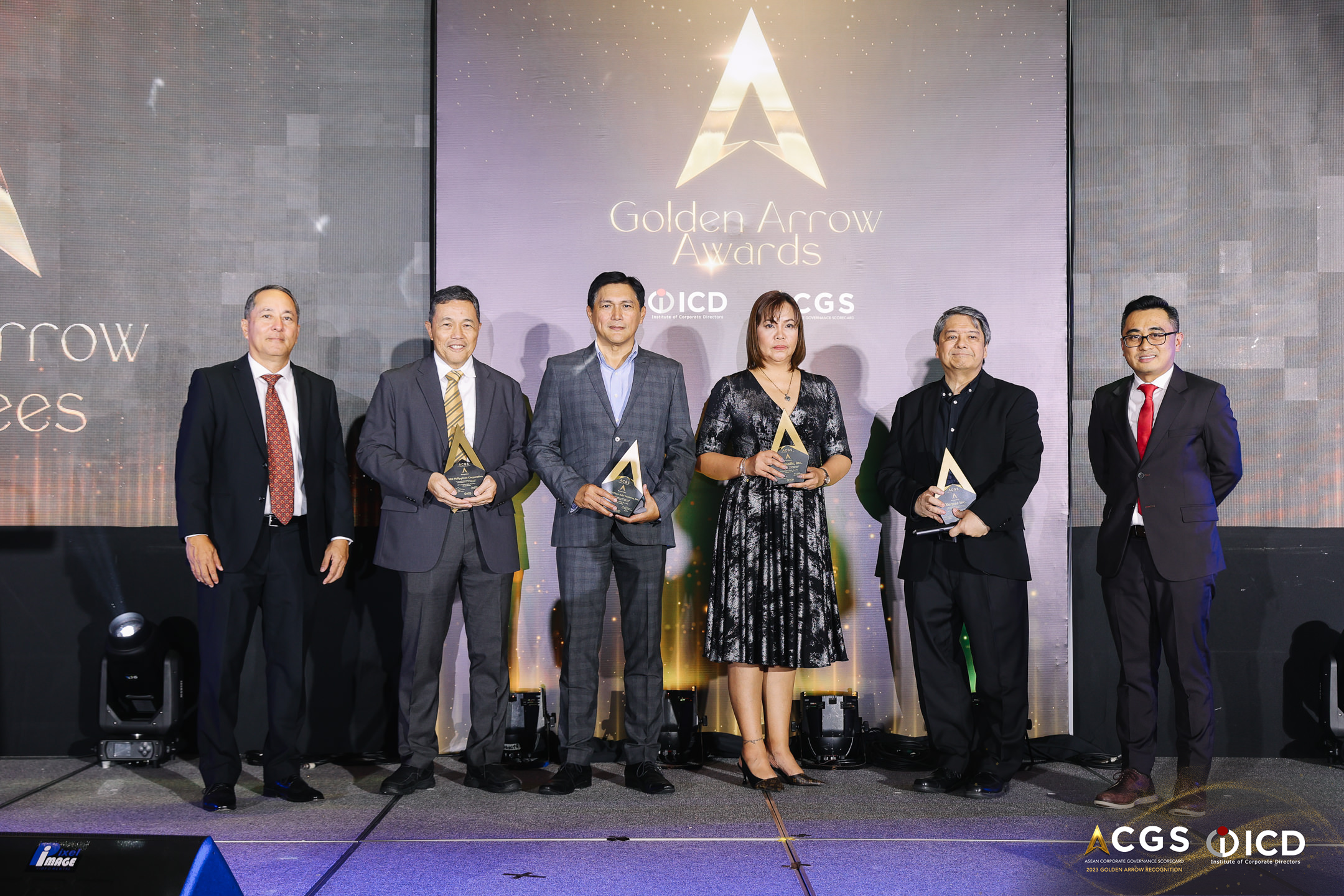 Century Pacific Group Companies, CNPF and PIZZA, Honored for good corporate governance at the 2023 Golden Arrow Awards